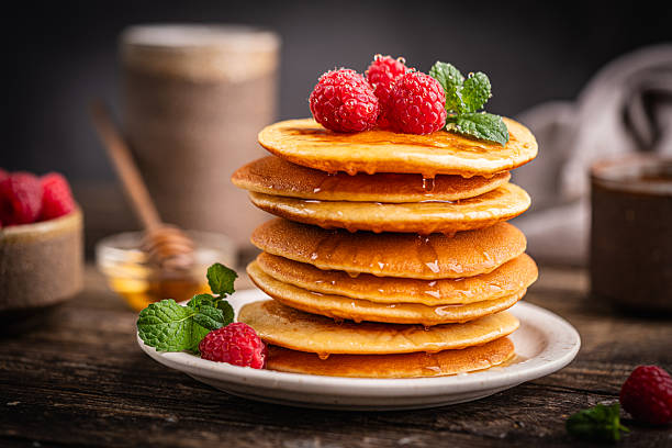 istock Homemade classic american pancakes 2228341531