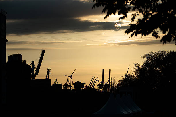 Wilhelmsburg Festival on August in Hamburg. \nBackground Pictures,