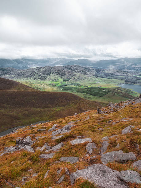 istock This view is an example of the rugged Irish landscape that can be observed along the Coomloughra Horseshoe hiking trail. 2228343353