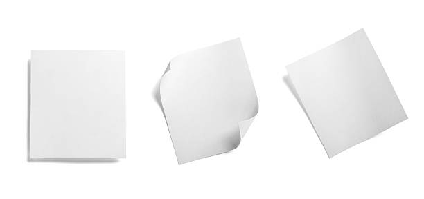 istock paper message note reminder blank background office business white empty page label tag 2228354303