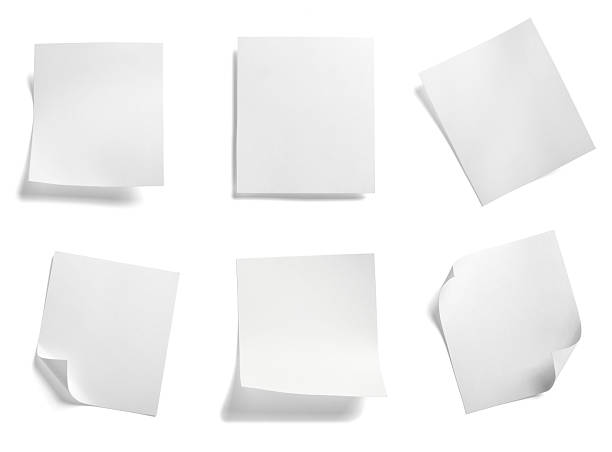 istock paper message note reminder blank background office business white empty page label tag 2228354573