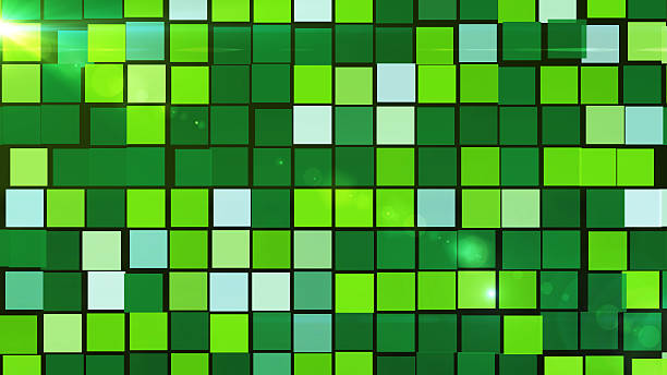 istock Abstract background with  colorful squares, geometric shape, pixel, modern blue mosaic background 2228362791