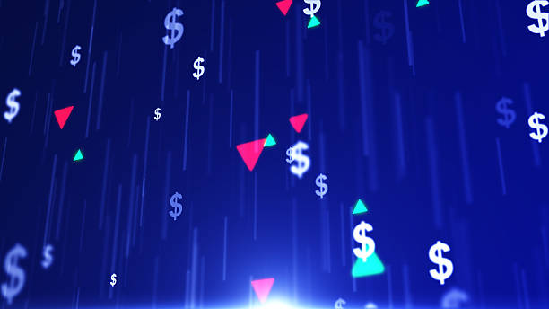 istock Creative background with dollar signs stock photo 2228363094