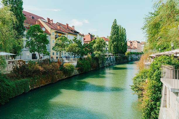 istock Ljubljana River and Historic Buildings 2228384215