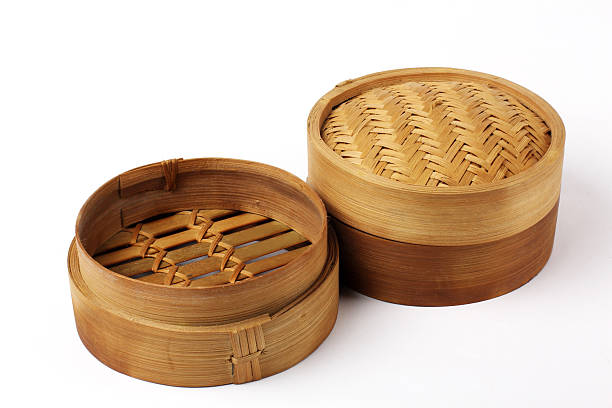 istock Traditional Bamboo Steamer for Cooking Asian Cuisine 2228392809