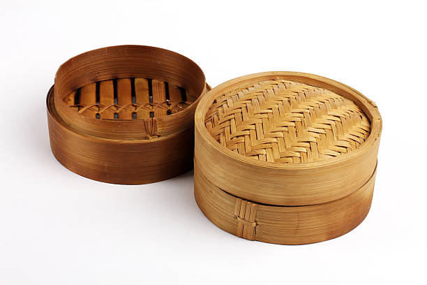 istock Traditional Bamboo Steamer for Cooking Asian Cuisine 2228392811