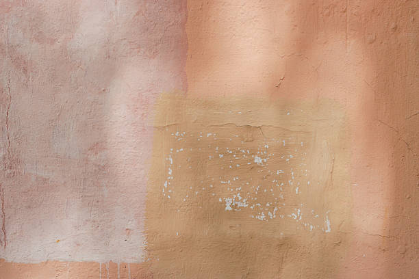 istock Abandoned, old wall painted many times. 2228395626