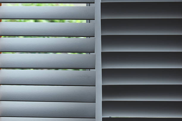 istock white window blinds in home, object for decorate interior of house 2228399090