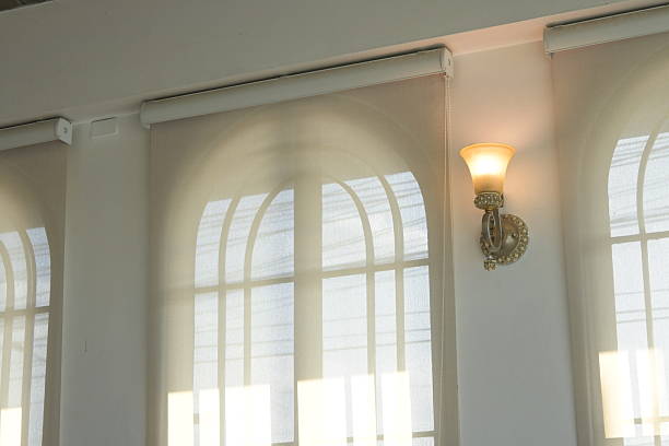 Background of a blind.