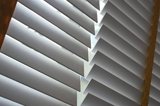 istock white window blinds in home, object for decorate interior of house 2228399534