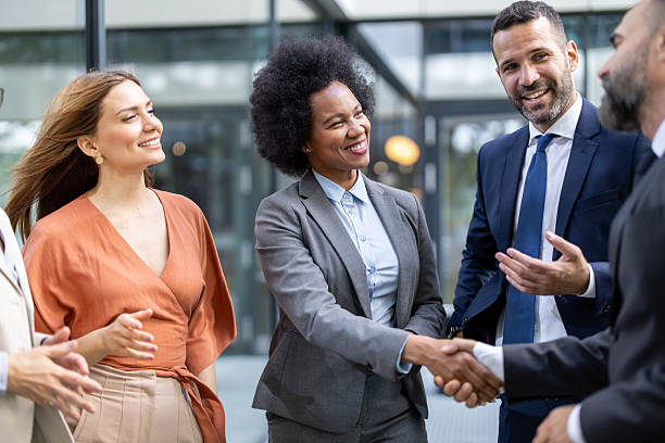 istock Team of Professionals in Dynamic Office Environment 2228400264