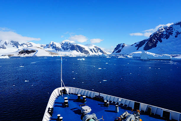 istock Ship's Bow, Danco Island, Antarctica 2228400352