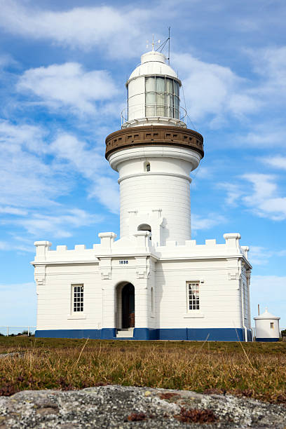 istock Point Perpendicular Lighthouse, located on Point Perpendicular on the Beecroft Peninsula, in New South Wales, Australia. 2228409291