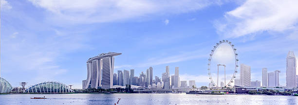 istock The most beautiful Viewpoint marina bay, Asia business concept image, panoramic modern cityscape building in Singapore. 2228414059