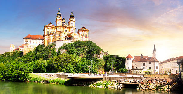istock Famous Melk abbey in Wachau valley, Austria 2228426090