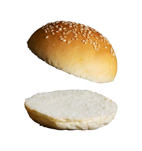 istock half cut of bun sesame burger isolated 2228439634