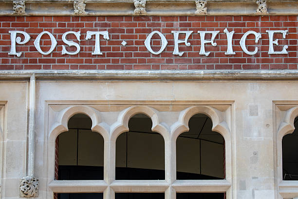 istock Post Office Sign in Bury St. Edmunds, Suffolk 2228443686