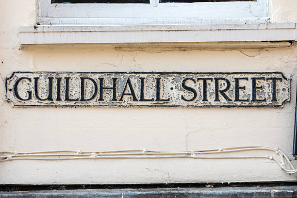 istock Guildhall Street in Bury St. Edmunds, Suffolk 2228444877