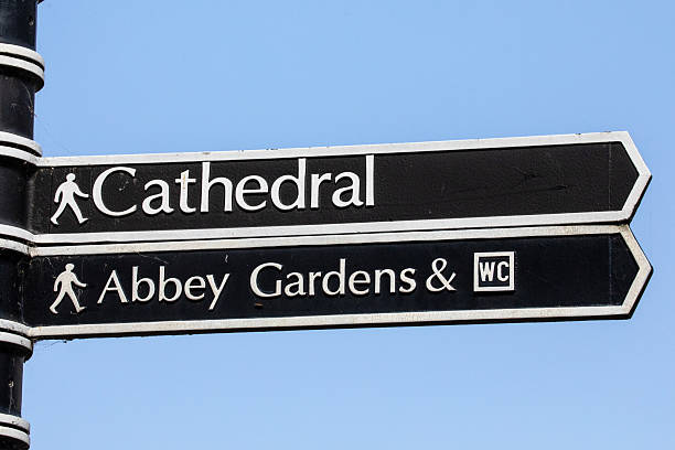 istock Signposts in Bury St. Edmunds, Suffolk 2228444879