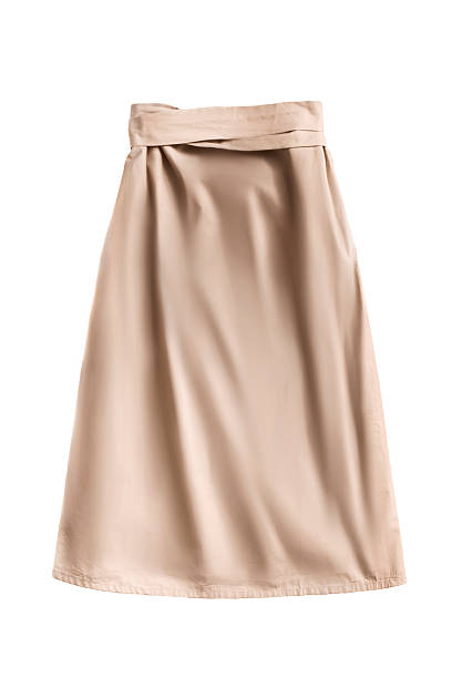 istock Beige skirt isolated 2228447965