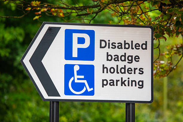Disabled Badge Parking Sign