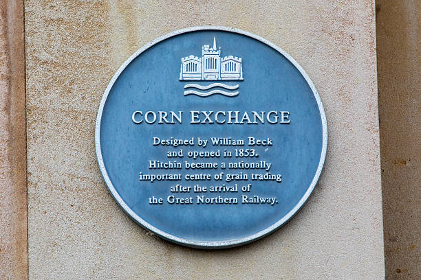 istock Corn Exchange Plaque in Hitchin, Hertfordshire 2228454293