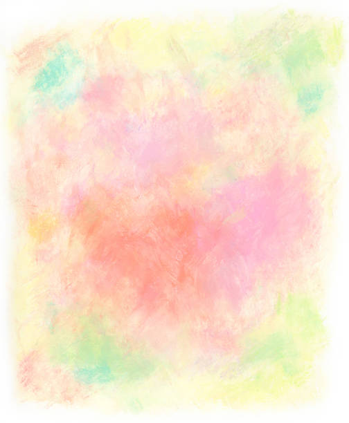 A light gradation background material with a bright spring-like image