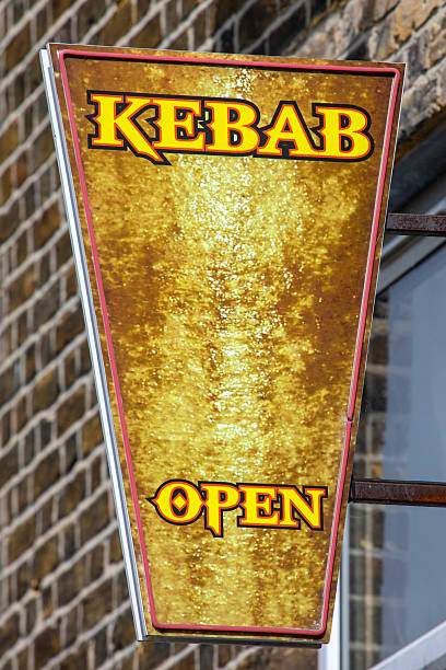 istock Kebab Shop Sign 2228478390