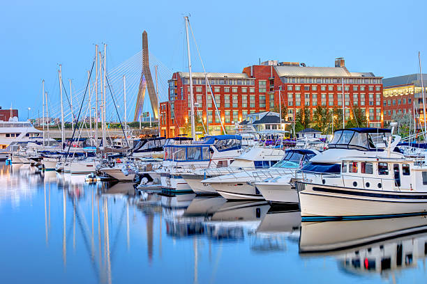 istock Constitution Wharf along the Boston  Harborwalk 2228481019