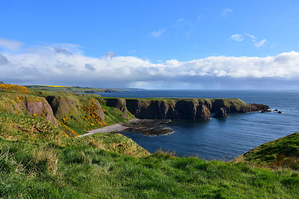 istock Blue Skies Over Sea Cliffs in the Highlands 2228515807