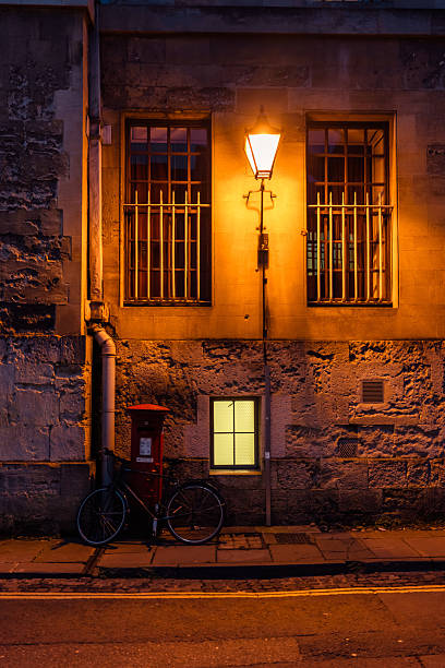 Night scene in Oxford, UK