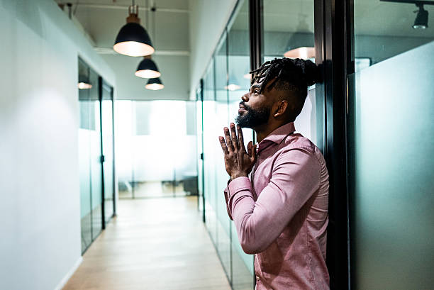 istock Worried young businessman at office 2228548031