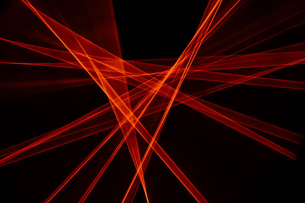 istock laser light. streaks of light rippling and twisting. 2228548518