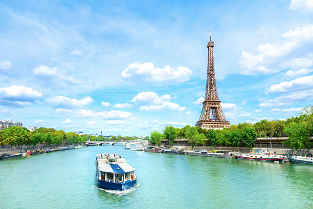 istock View of Paris with Eiffel tower 2228548790