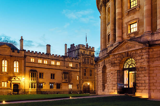 View of Radcliffe Camera, Oxford University, UK
