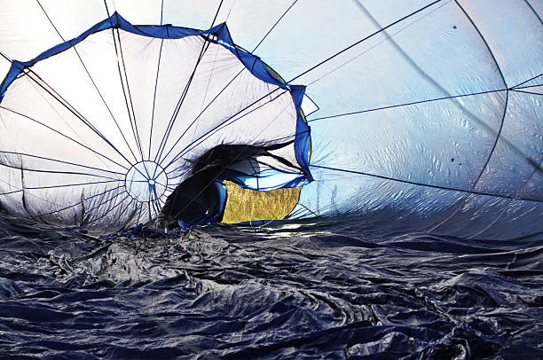A summer hot air balloon festival