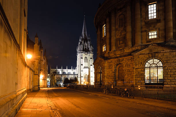 istock The Radcliffe Camera at night in Oxford, UK 2228552718