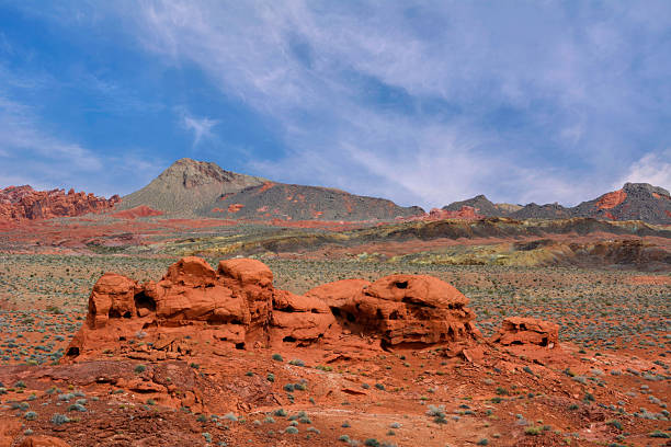 istock Valley of Fire Mojave Desert Desertscape 2228556361