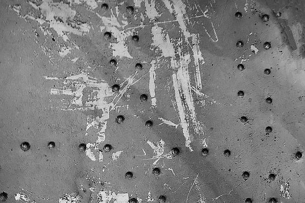 istock Close-up of old military equipment armor. 2228559459