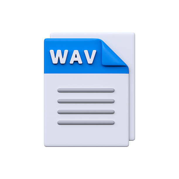 istock WAV file, format, 3D icon. Uncompressed audio format for high-quality sound, music, and recordings. 2228560986