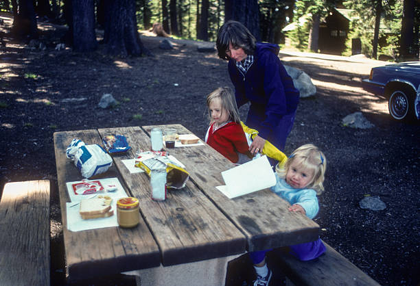 istock Crater Lake NP - Setting Up Picnic - 1983 2228562512