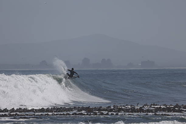 surfer at sunset