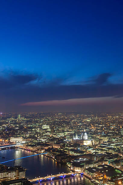 istock Panoramic aerial skyline view of London 2228579442