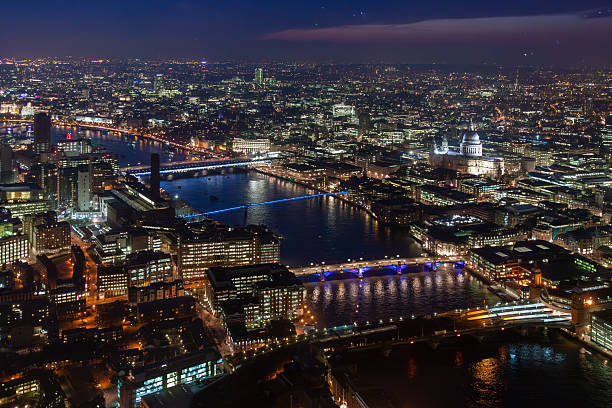 istock Panoramic aerial skyline view of London 2228579463