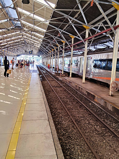 istock Bandung Train Station with People and Train 2228580528
