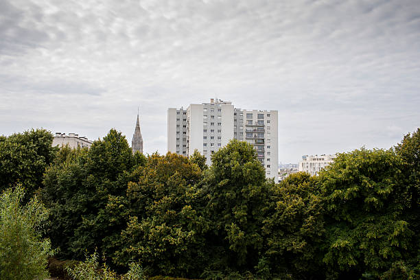 Photo taken at Belvédère de Belleville - a scenic viewpoint with views over Paris