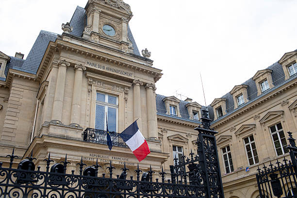 istock Paris City Hall Centre building 2228587050