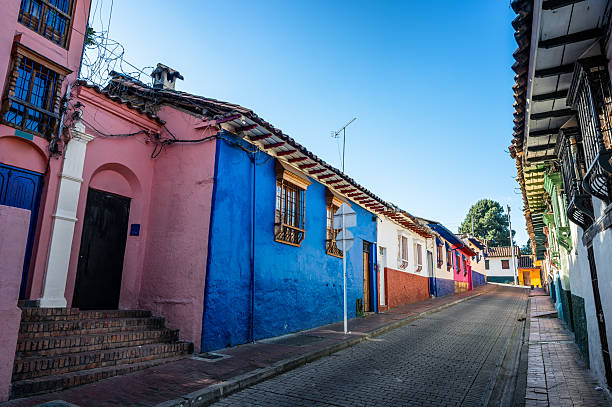 istock Colonial Street in Bogota 2228588100