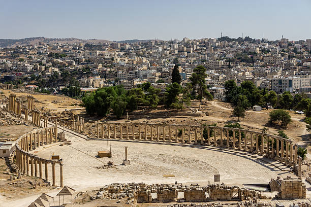 istock Oval Plaza in Jerash, Jordan 2228588804