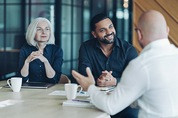 istock Team of business leaders working together 2228601355